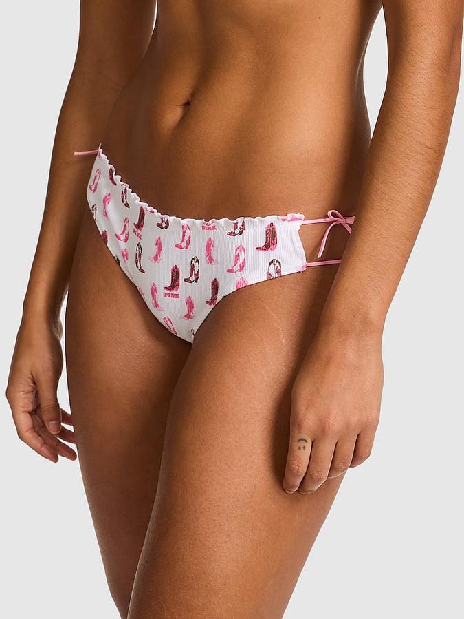 Cotton Side-Tie Bikini Panty