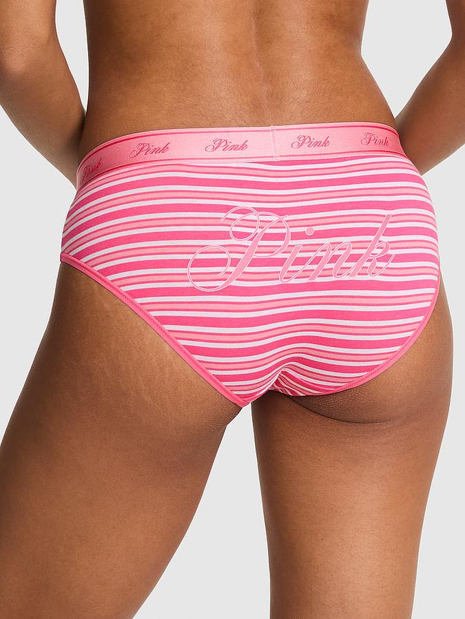 Logo Cotton Hiphugger Panty
