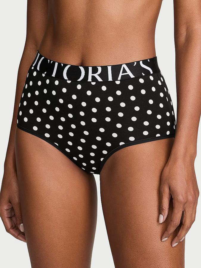 Exploded Logo Cotton Modern Brief Panty