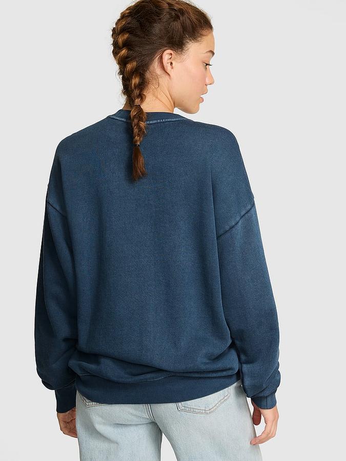 Ivy Fleece Oversized Crew Sweatshirt