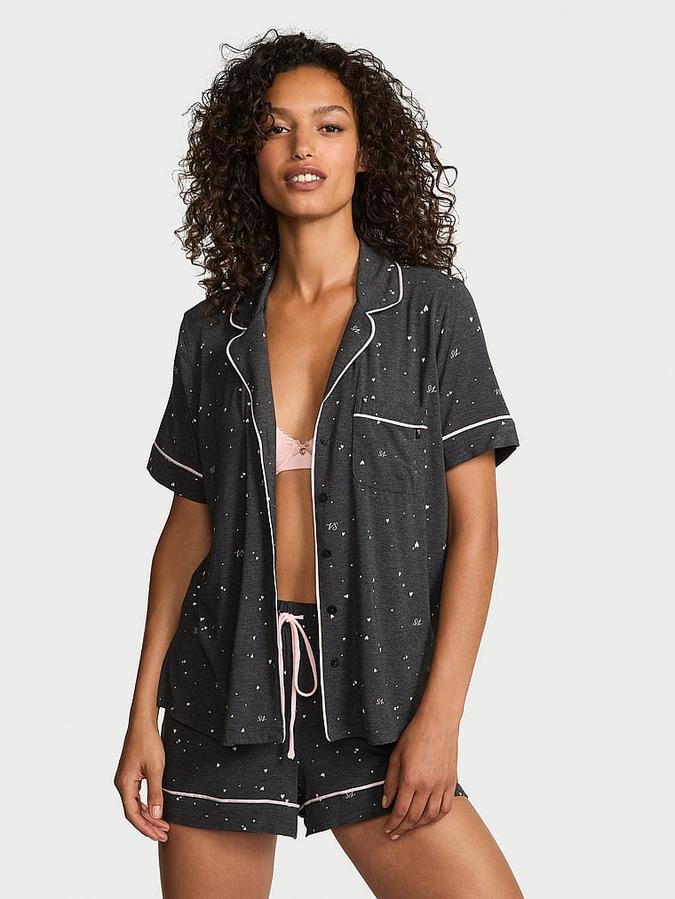 Modal Soft Short Pajama Set image number 0