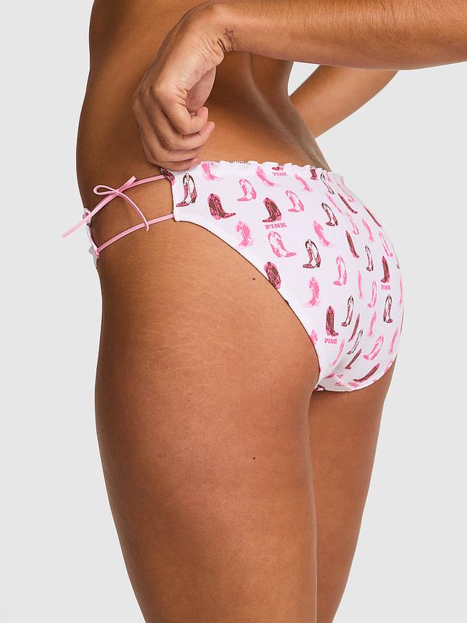 Cotton Side-Tie Bikini Panty