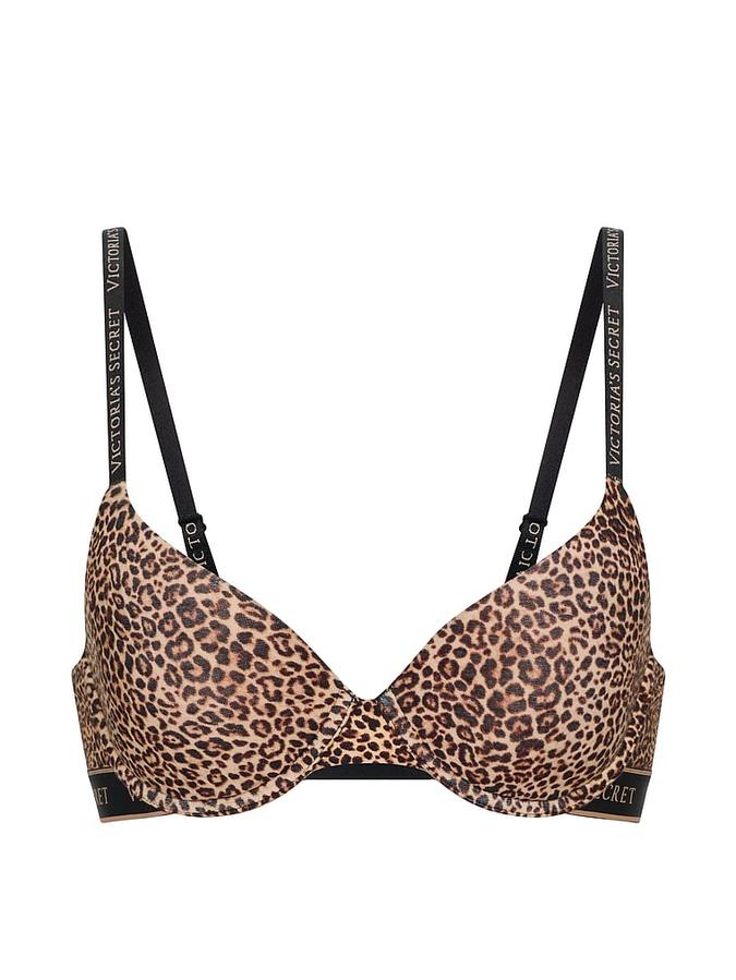 Cotton Lightly Lined Demi Bra image number 2