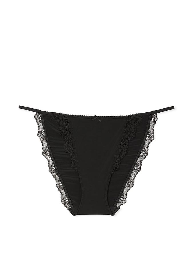 Smooth & Lace Mini String Bikini Panty image number 0