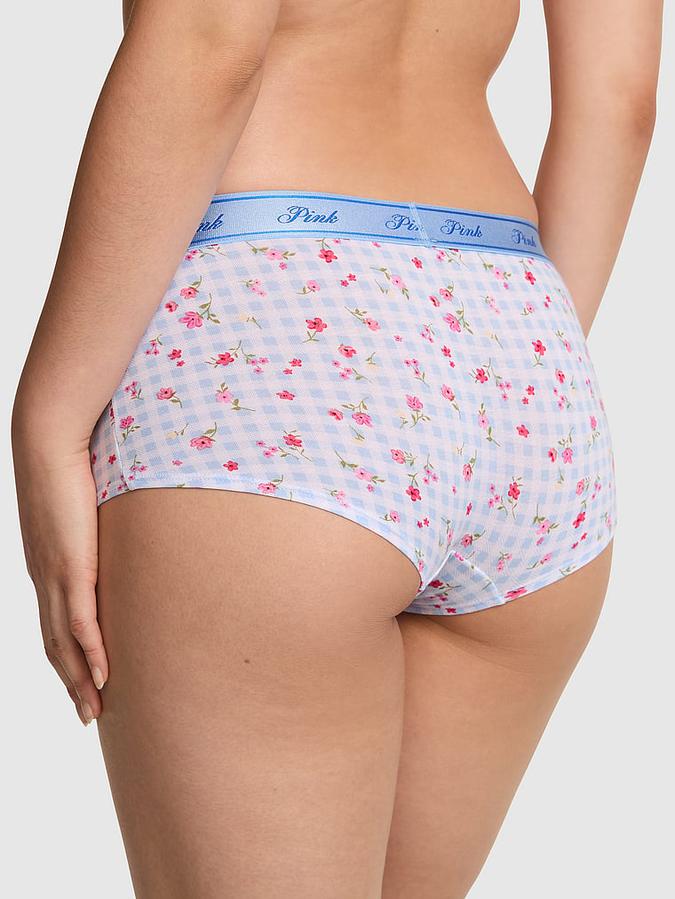 Logo Cotton Boyshort Panty