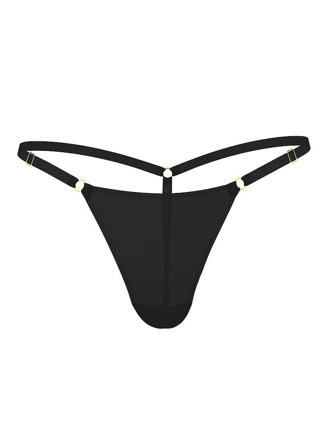 Hardware Adjustable V-String Panty image number 2