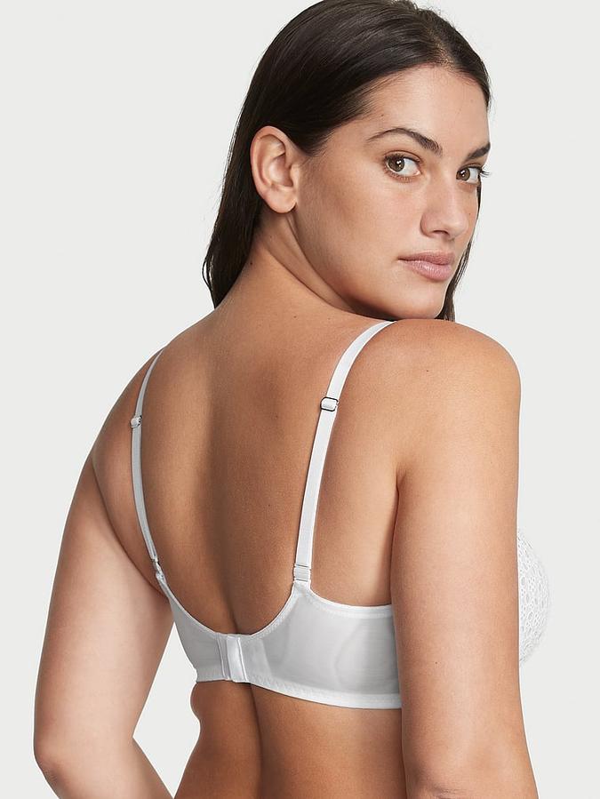 Wicked Unlined Eyelet Lace Balconette Bra