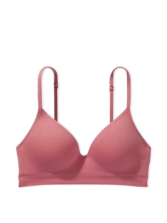 Seamless Wireless Push-Up Bralette image number 2