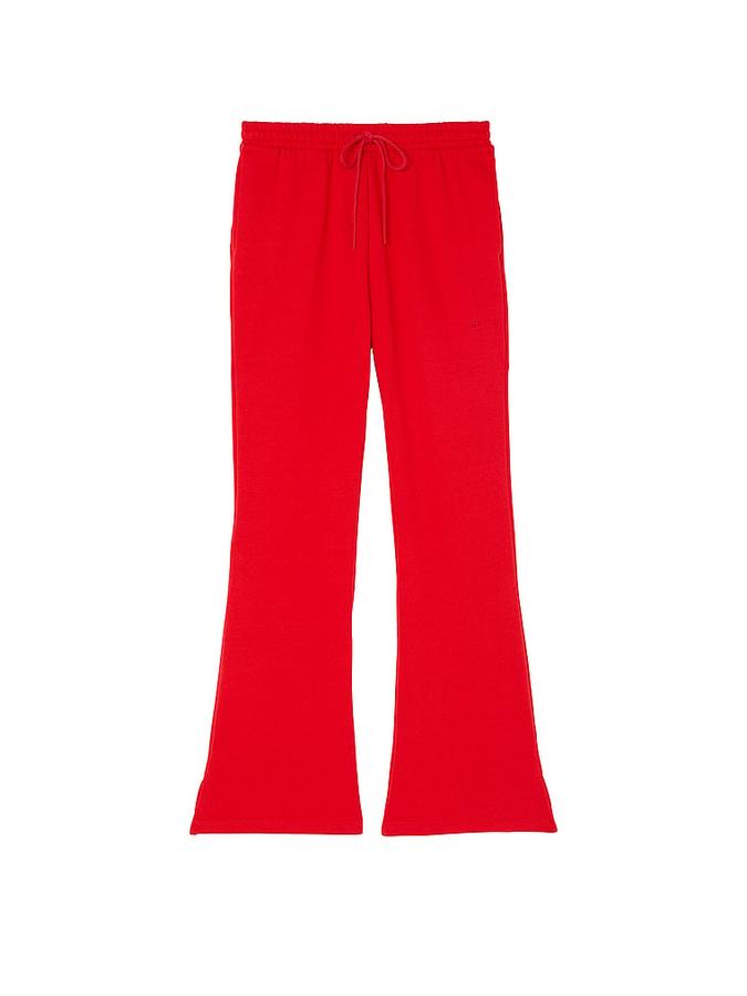 Ivy Fleece Split-Hem Flare Sweatpants image number 2