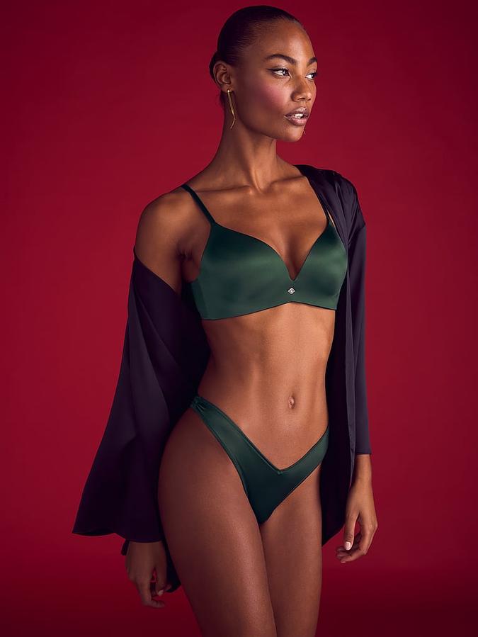 Strappy-Back High-Leg Thong Panty image number 2