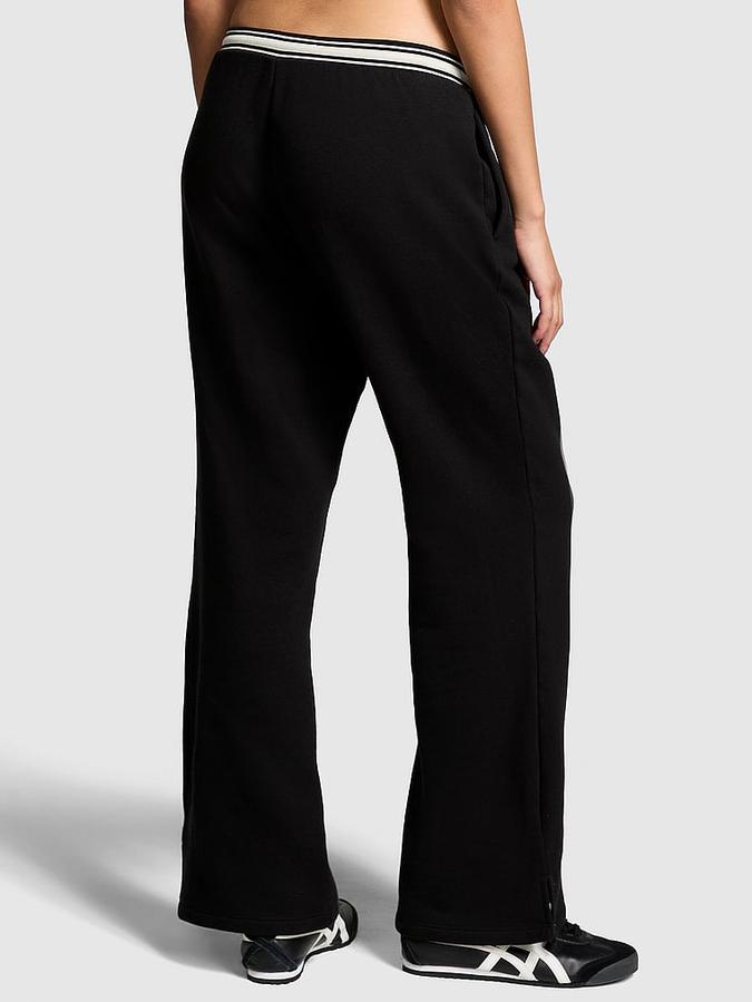 Ivy Fleece Split-Hem Flare Sweatpants image number 1