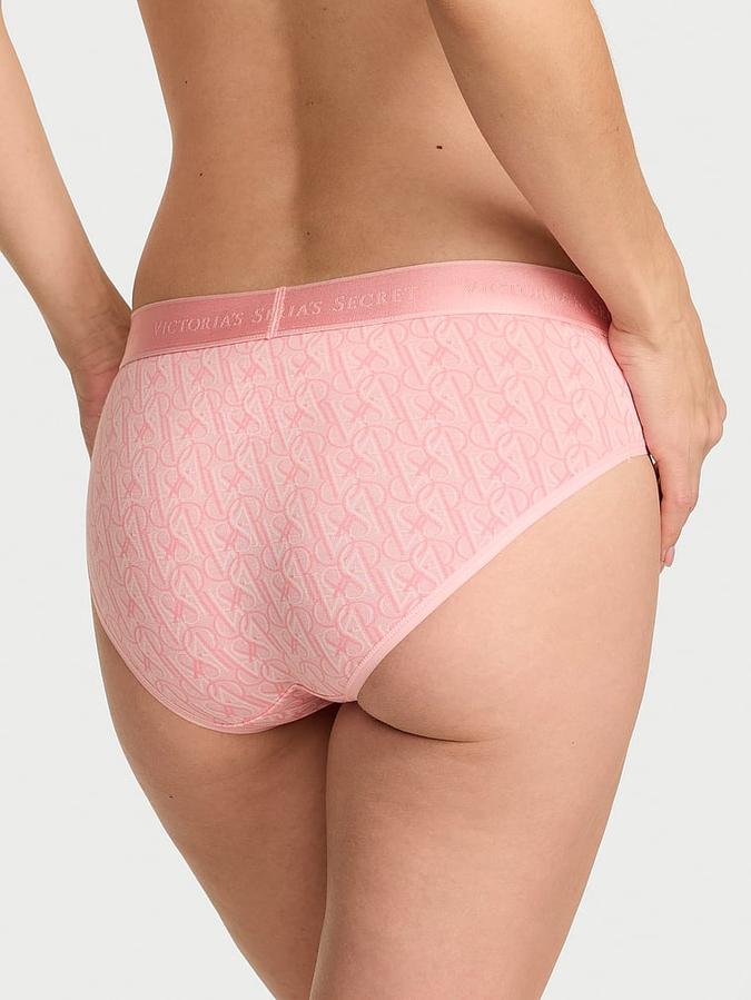 Logo Cotton Hiphugger Panty