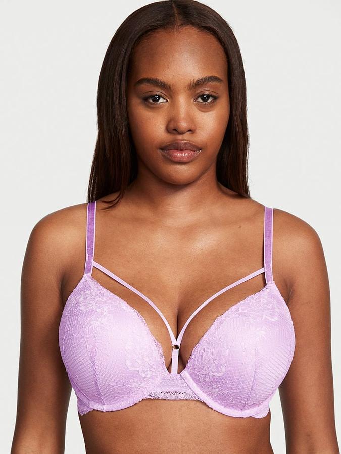 Buy Victoria's Secret Bombshell Miraculous Plunge Add 2 Cups Bra  Nude/Rosewood 38C Online at desertcartOMAN