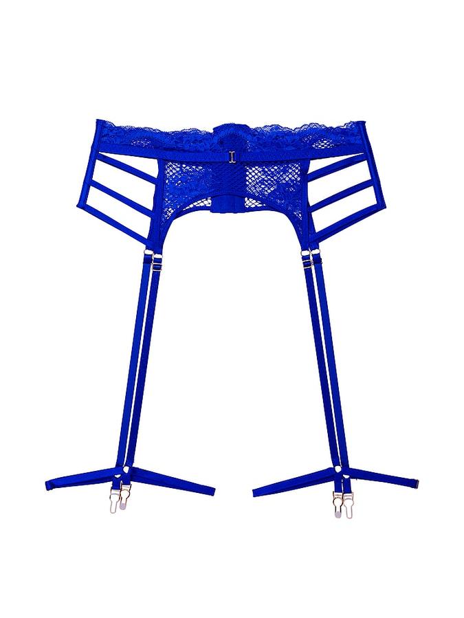 Fishnet Lace Garter Belt image number 0