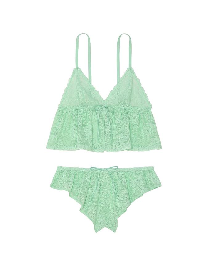 Wink Lace Cami & Flutter Short Set image number 0