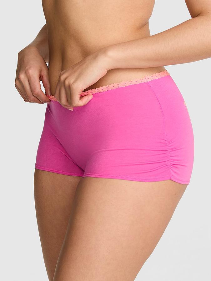 Cotton Dorm Boyshort Panty