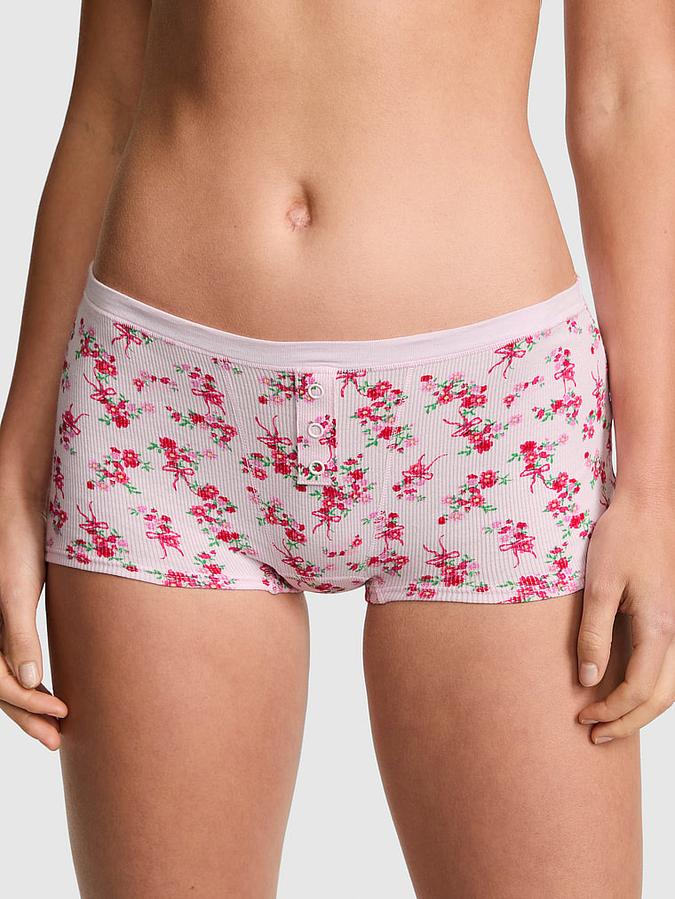 Cotton Dorm Boyshort Panty