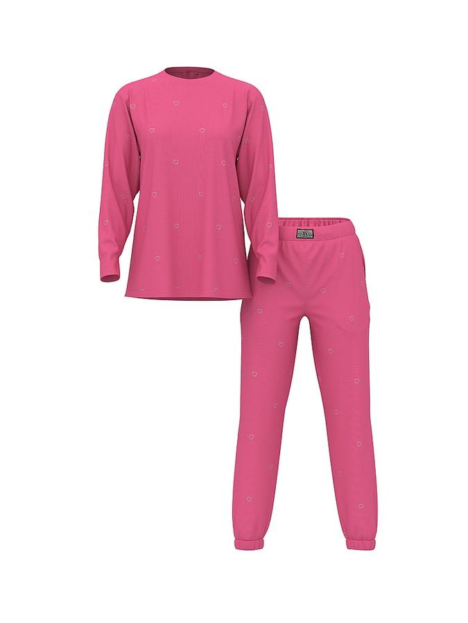 100% Cotton Shine Long Pajama Set image number 2