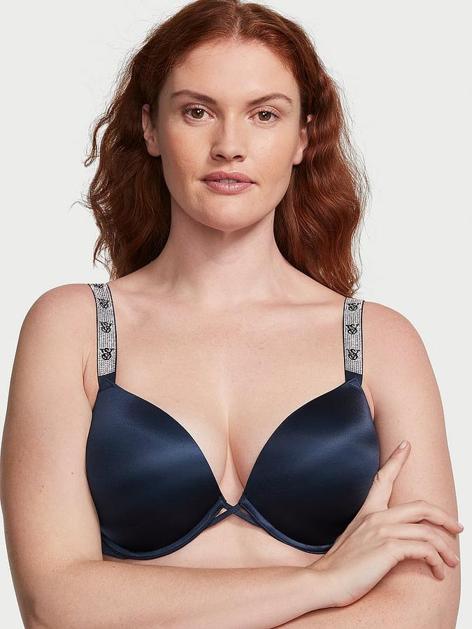 Bombshell Add-2-Cups Shine Strap Push-Up Bra image number 0