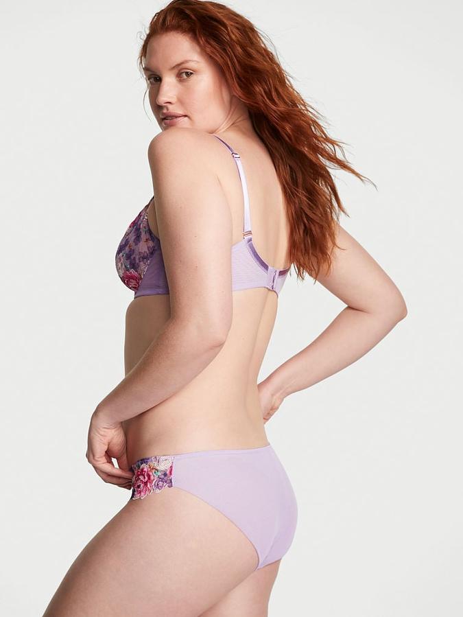 Floral Embroidery Cheekini Panty image number 1