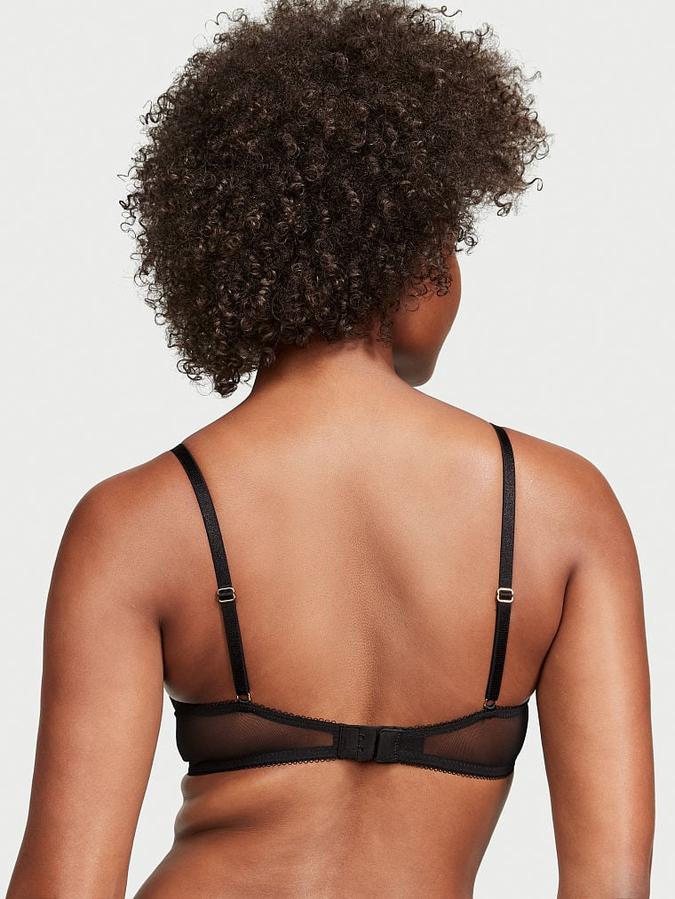 Embroidered Push-Up Bra image number 1