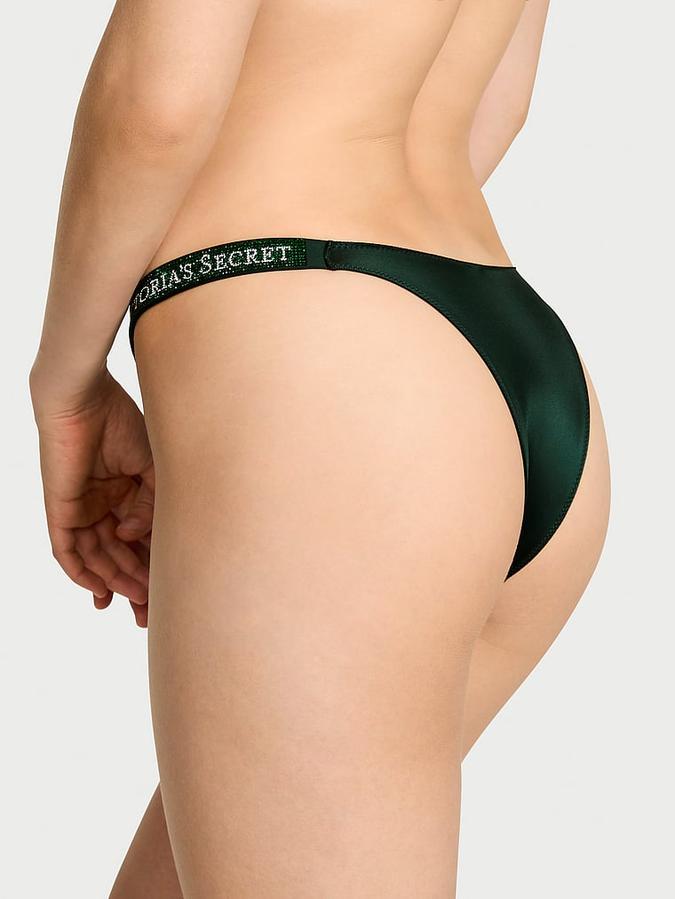 Shine Strap Brazilian Panty