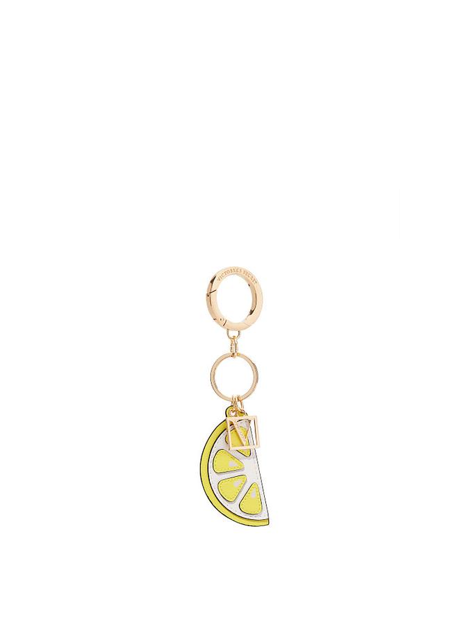 The Victoria Keychain Charm Gold image number 0