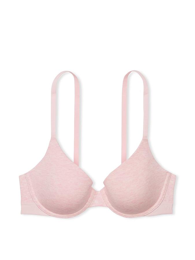 Lightly Lined Cotton Demi Bra image number 2