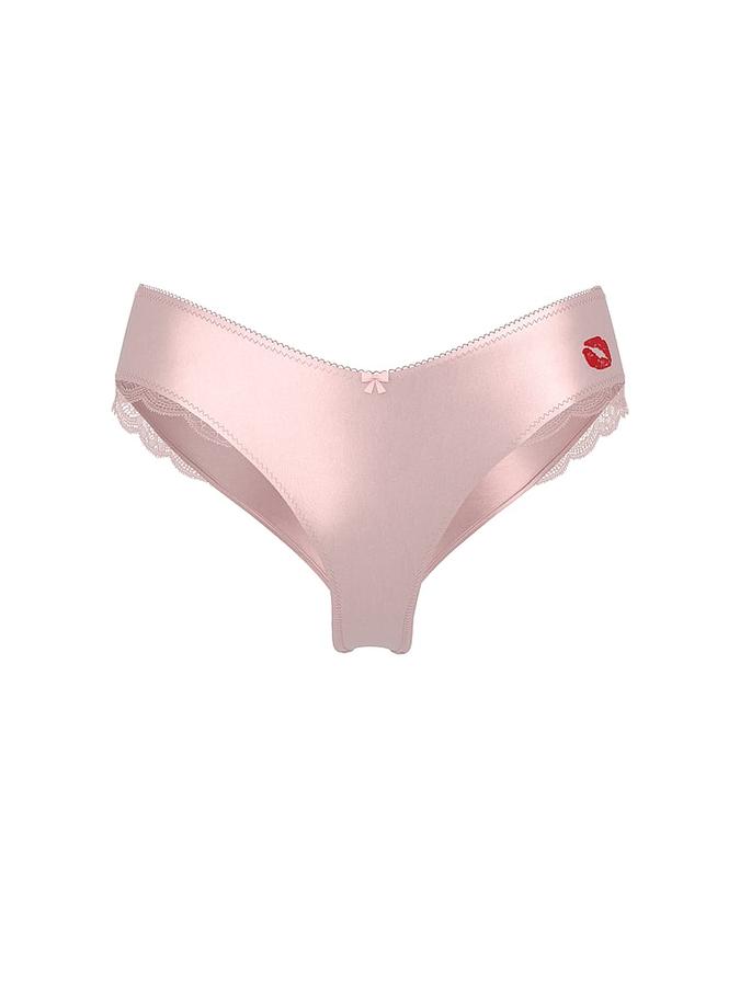 Tease Satin Kiss High-Leg Cheeky Panty image number 2