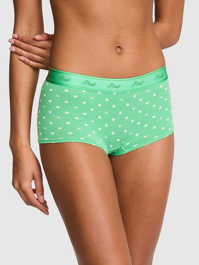 Logo Cotton Boyshort Panty