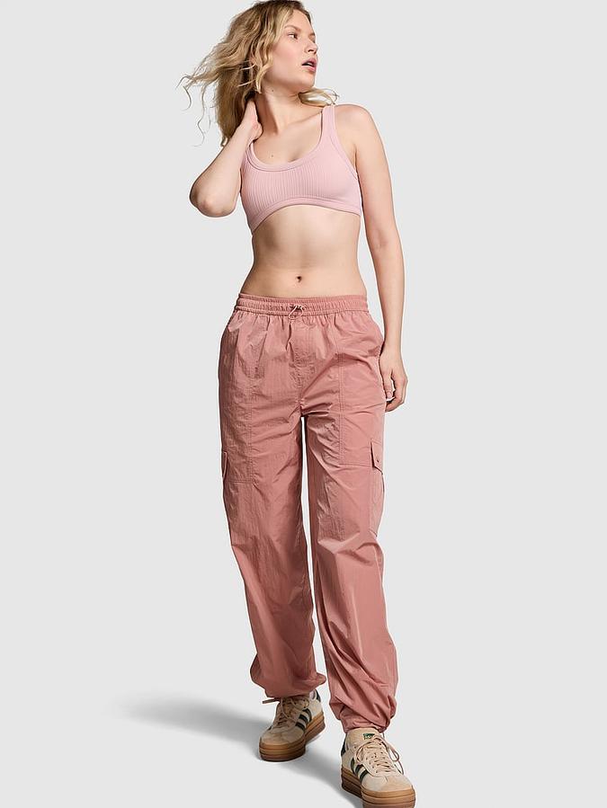 Parachute Satin Cargo Pants image number 0