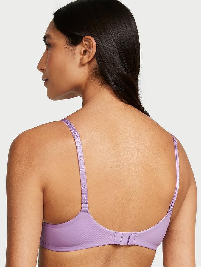 Lightly Lined Micro-Rib Demi Bra