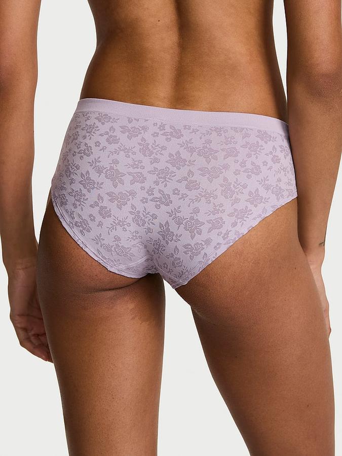Seamless Floral Hiphugger Panty
