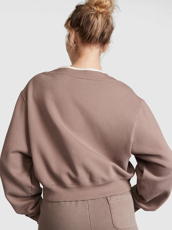 Premium Fleece V-Neck Pullover image number 1