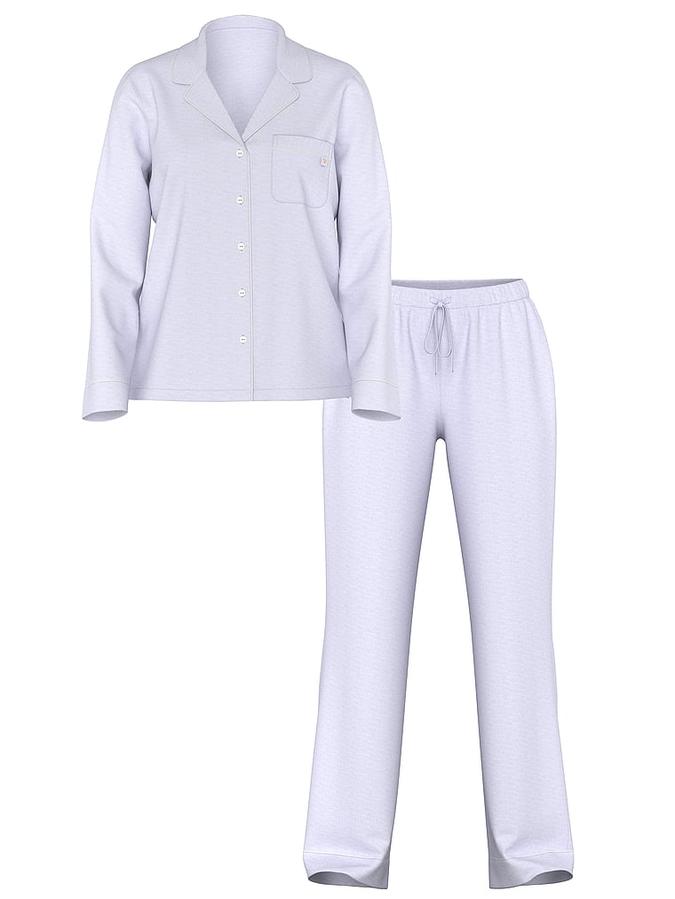 Modal Soft Long Pajama Set image number 2
