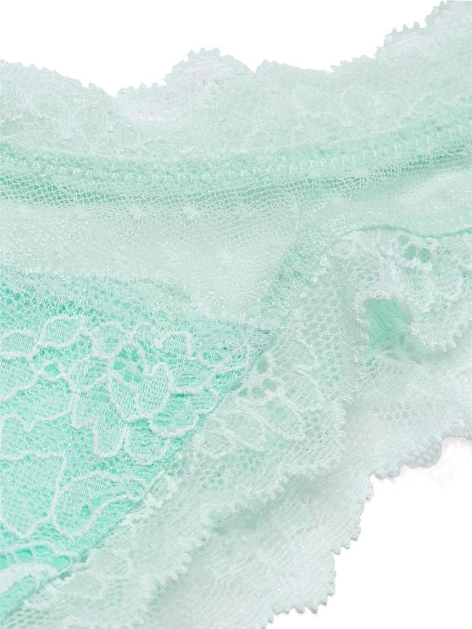 Lace & Mesh V-String Panty image number 3
