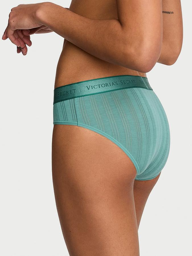 SoSoft&trade; Modal Ultra-Fine Logo Hiphugger Panty