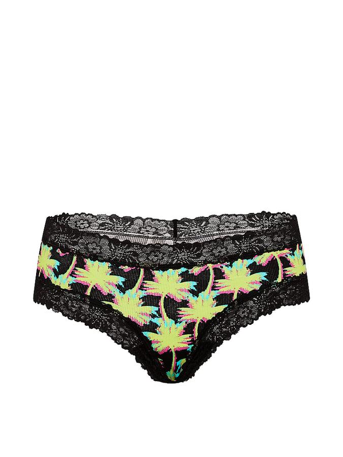 PINK Wink&trade; Lace-Trim Cheeky Panty image number 2