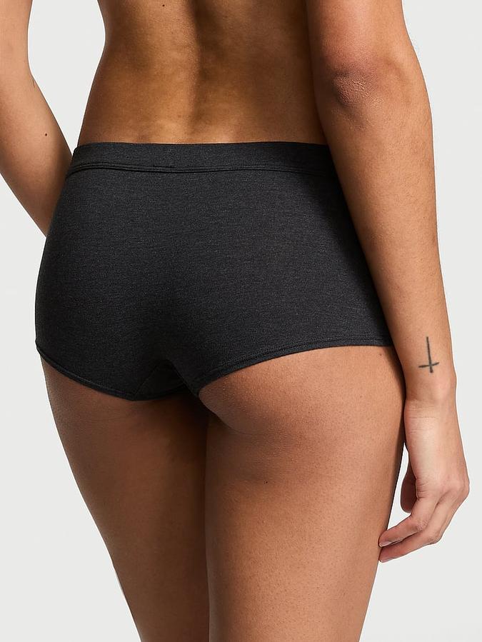 Logo Cotton Boyshort Panty