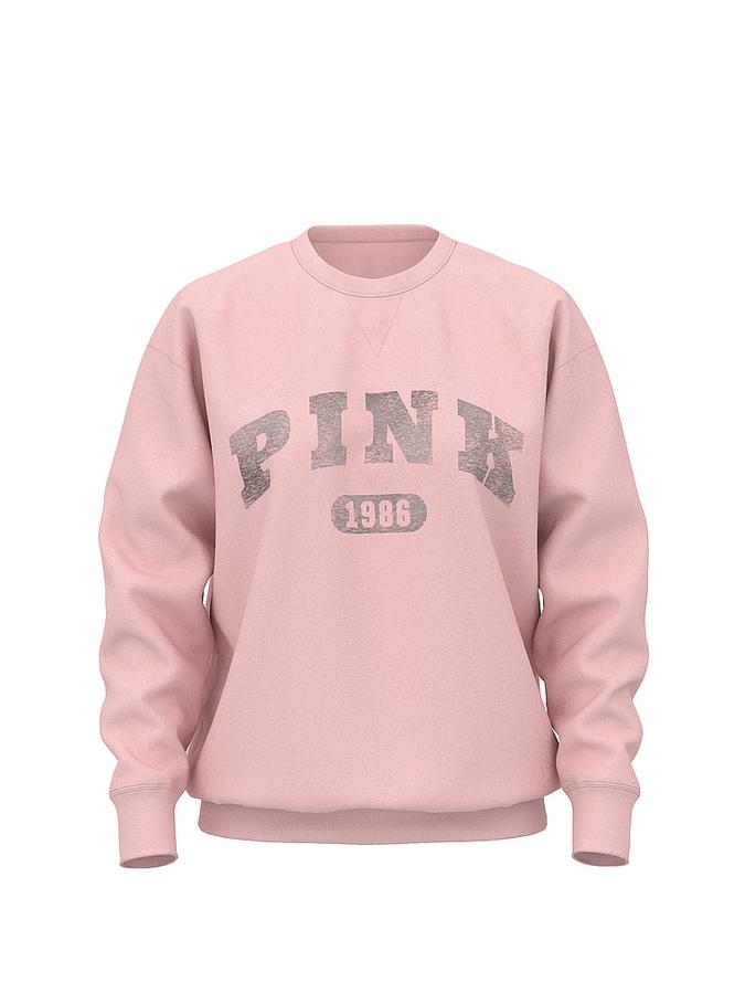 Ivy Fleece Oversized Crew Sweatshirt image number 2