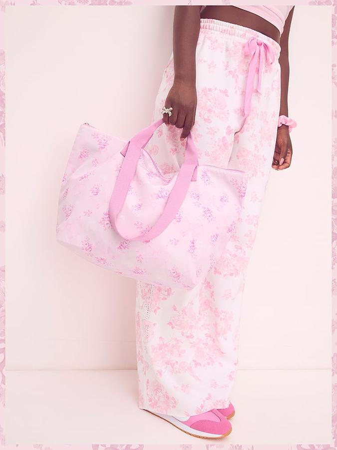 PINK x LoveShackFancy Tote Bag image number 3