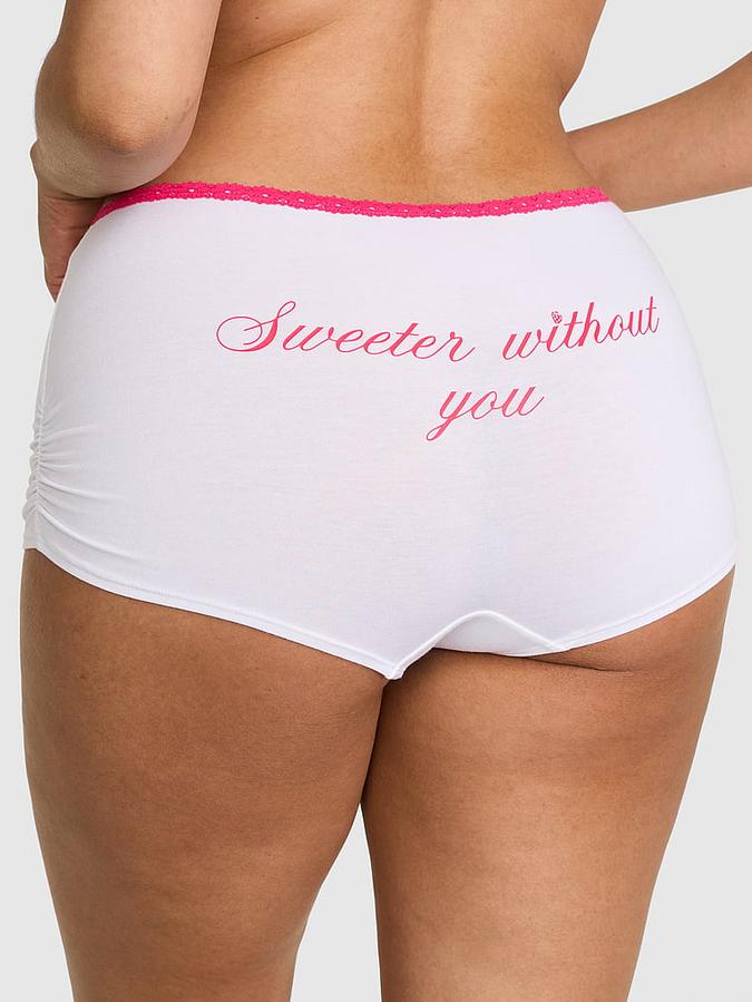 Cotton Dorm Boyshort Panty