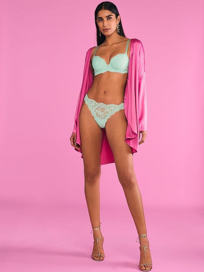 Lace Lightly Lined Classic Coverage Demi Bra image number 3