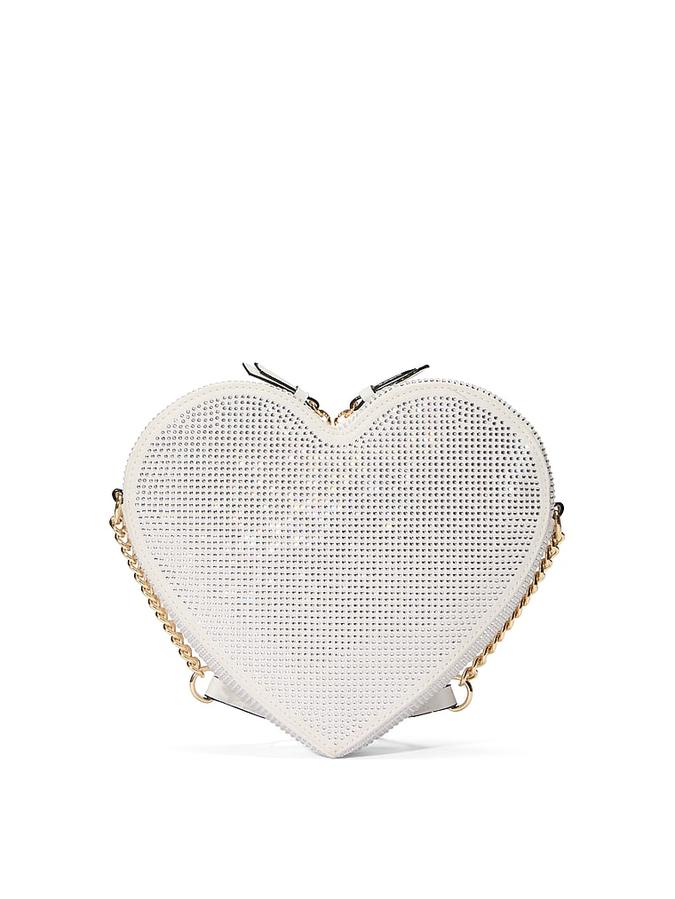 Heart Crossbody Bag Coconut White