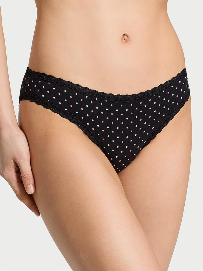 Lace-Waist Bikini Panty