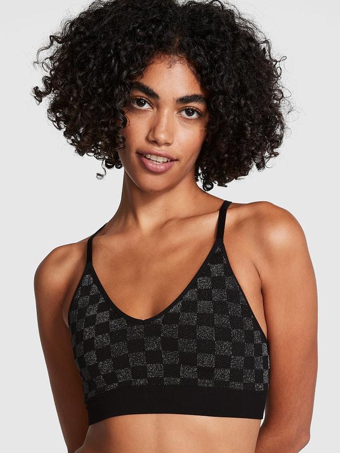 Seamless Lightly Lined Sports Bra image number 0