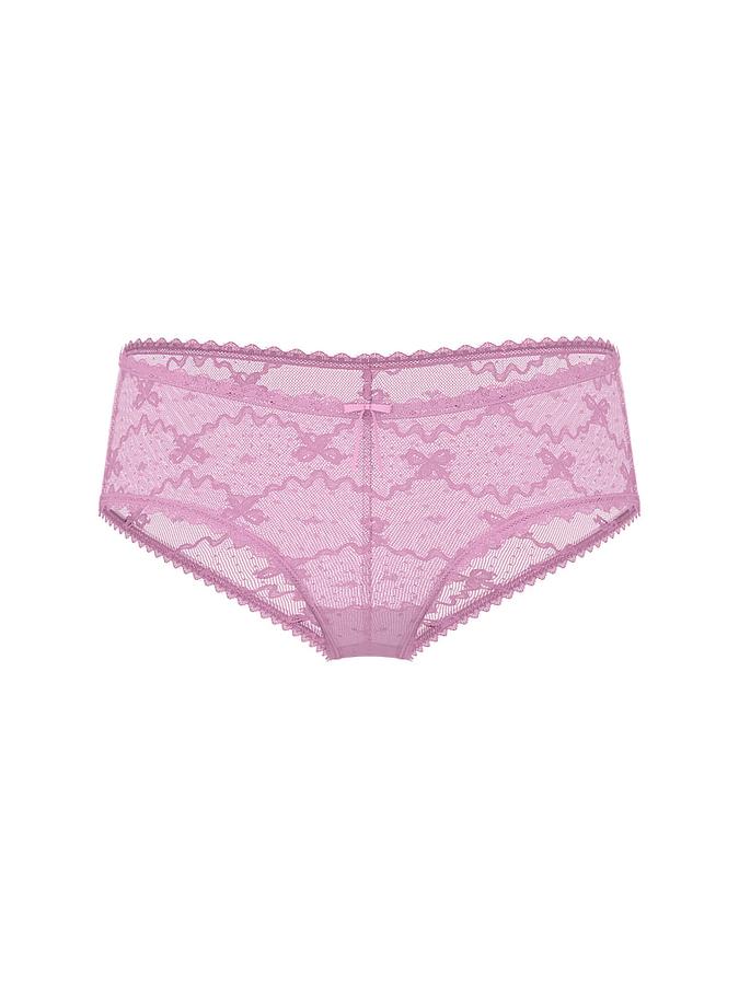 Bow Lace Mesh Cheeky Panty image number 2