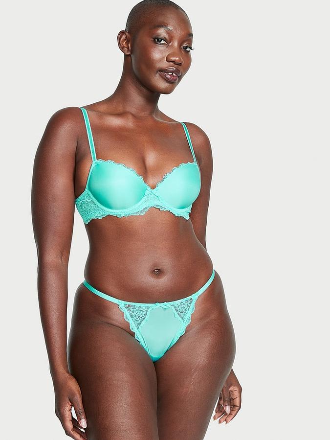 Smooth & Lace Lightly Lined Demi Bra image number 3