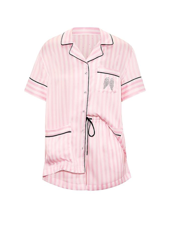 VSFS '26 Signature Satin Short Pajama Set image number 3