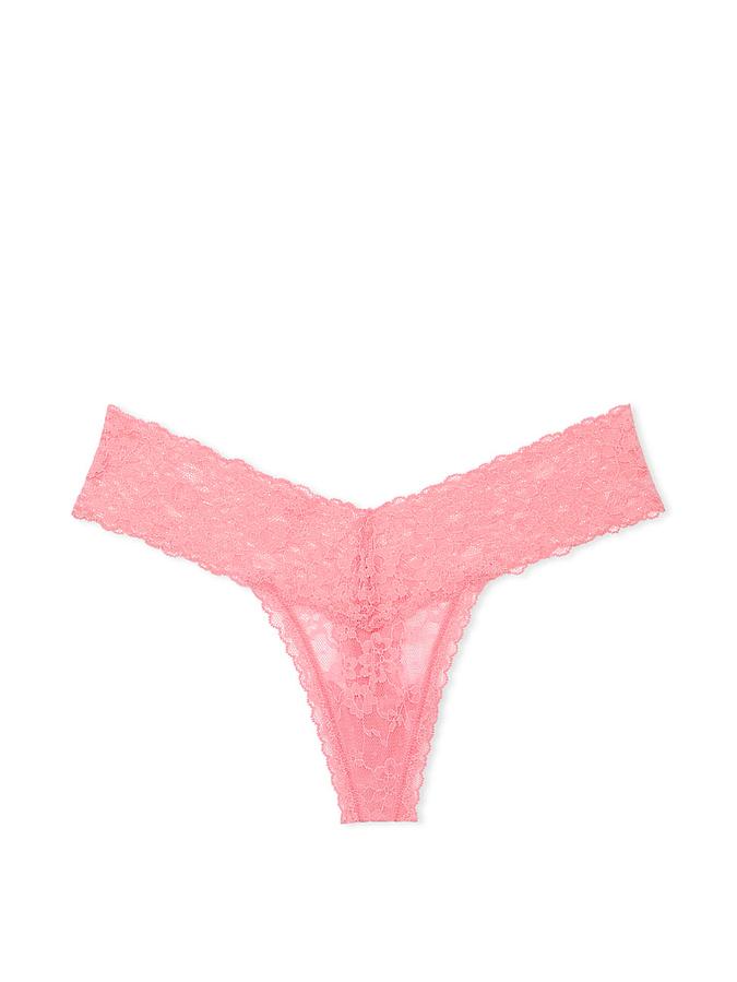 Lace Thong Panty image number 1